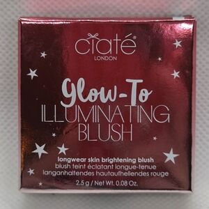 Ciate London Glow-To Illuminating Blush Matchmaker 0.08 Oz/2.5g NIB